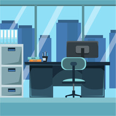 business office interior works 