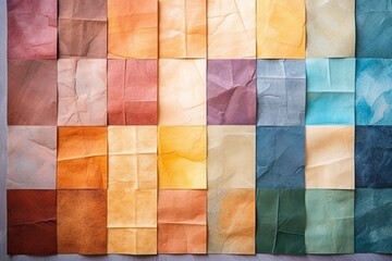Retro Color Palette: Captivating Fabric Texture for Interior Wall Design