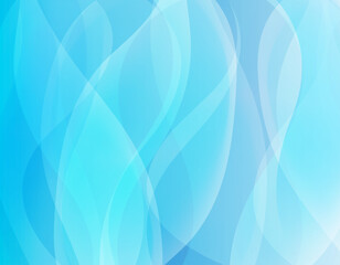 ブルーのウェーブ背景　青い流線の背景素材