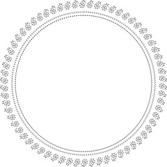 Circle frame, vintage