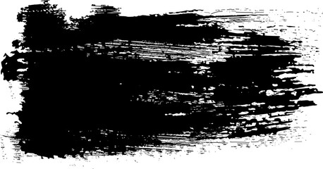 Dirtty isolated basis. Artistic messy banner background. Paint roller distress overlay texture. Grunge design element.