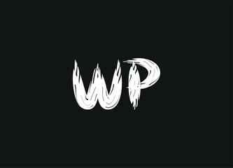 WP letter logo desigen and initial logo desigen