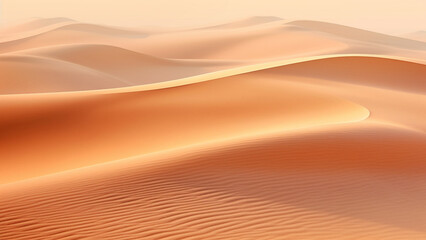 Desert Sands Gradient Blurs Earthy Tan to Warm Sand Abstract