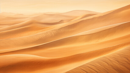 Fototapeta na wymiar Desert Sands Gradient Blurs Earthy Tan to Warm Sand Abstract