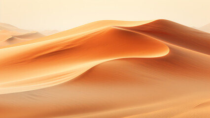 Fototapeta na wymiar Desert Sands Gradient Blurs Earthy Tan to Warm Sand Abstract