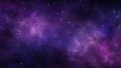 Obraz premium Mystic Galaxy Gradient Blurs in Deep Violet to Cosmic Black