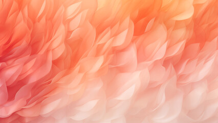 Peachy Keen Gradient Blurs in Peach to Coral Tones Background