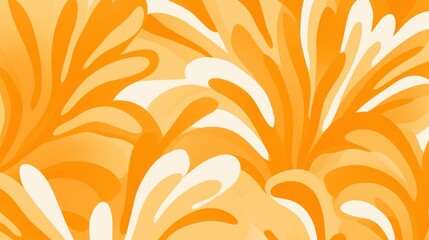 Colorful abstract organic shape print pattern illustration in retro style, doodle mood. Trendy background with creative drawing.