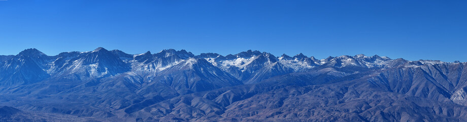 Palisade Range Of The Sierra Nevada Mountains - obrazy, fototapety, plakaty