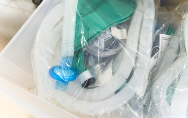 laryngoscope, ventilator, intubation kit, endotracheal tube, oral airway, laryngeal mask, crucial...