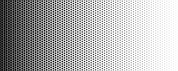 black dots polka halftone texture