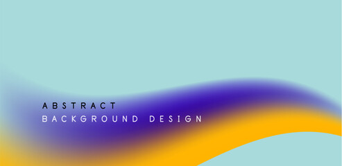 Abstract vector backdrop with fluid, geometric elements. Harmonious blend of form and color, evoking dynamic and captivating visual landscape for wallpaper, banner, background, landing page