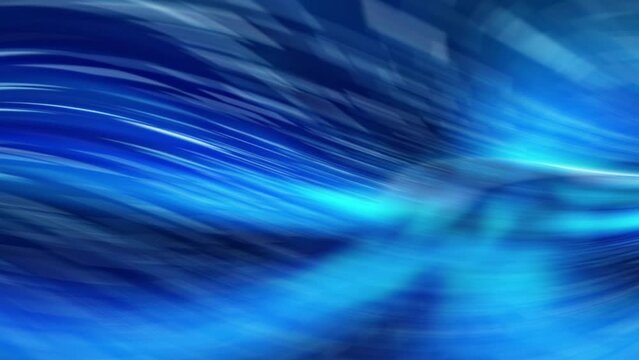 A blue and white blurry background with a blue streak