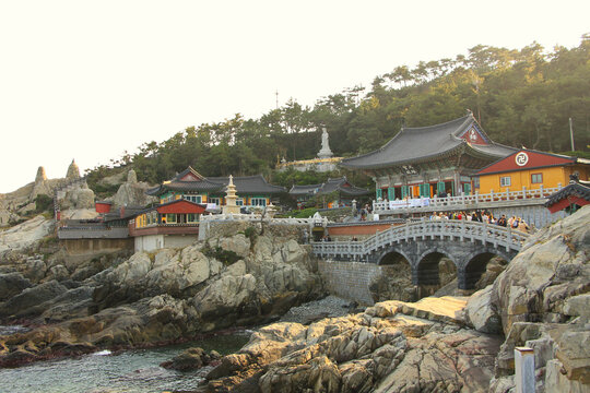 Haedong Yonggongsa Temple in Busan, South Korea