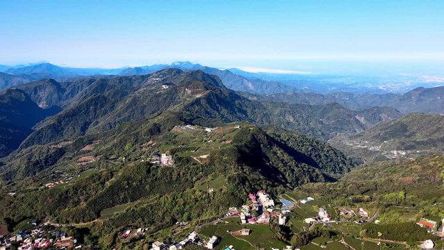 Alishan National Forest Recreation Area, situated in Alishan Township, Chiayi , TAIWAN
