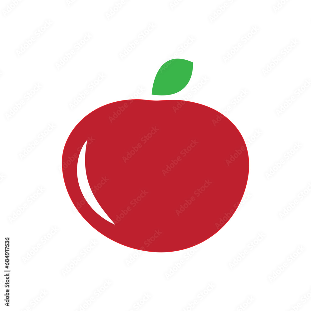 Poster apple logo icon