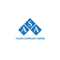 Fototapeta premium SAA letter logo design on white background. SAA creative initials letter logo concept. SAA letter design. 