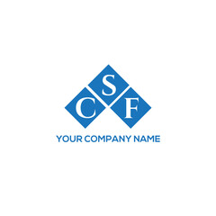SCF letter logo design on white background. SCF creative initials letter logo concept. SCF letter design.

