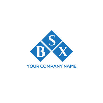 SBX letter logo design on white background. SBX creative initials letter logo concept. SBX letter design.
