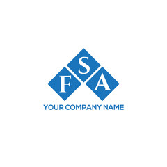SFA letter logo design on white background. SFA creative initials letter logo concept. SFA letter design.
