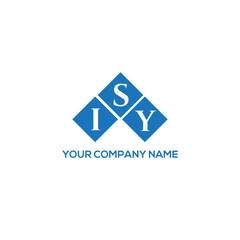 Fototapeta premium SIY letter logo design on white background. SIY creative initials letter logo concept. SIY letter design. 