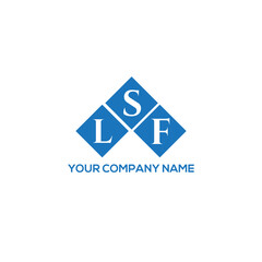 SLF letter logo design on white background. SLF creative initials letter logo concept. SLF letter design.
