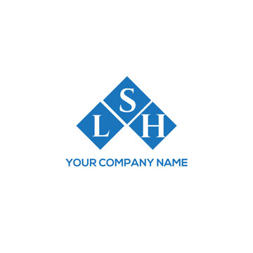 SLH letter logo design on white background. SLH creative initials letter logo concept. SLH letter design.
