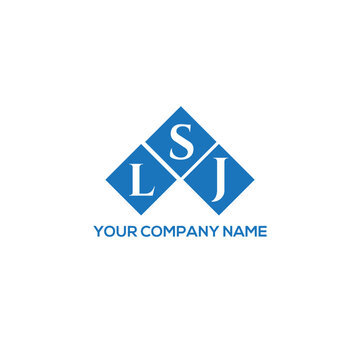 SLJ letter logo design on white background. SLJ creative initials letter logo concept. SLJ letter design.
