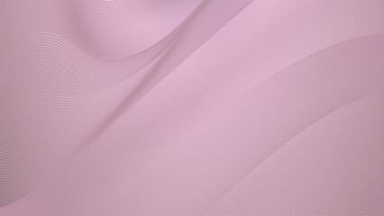 Modern wave curve abstract presentation background. Pink abstract background design with wavy line. Premium stripe texture for banner, business backdrop. Flamingo color vector template.