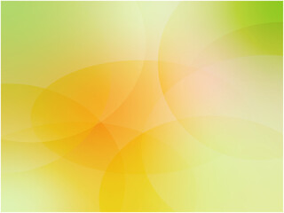 ぼんやりミックスカラーのアブストラクト背景素材_オレンジ&times;イエロー系