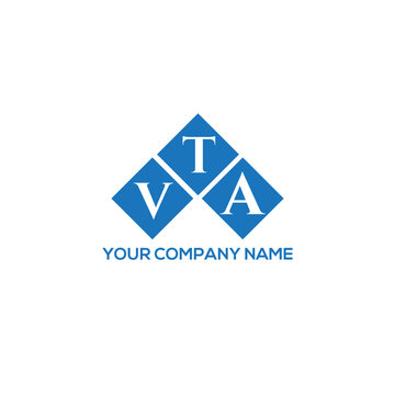 TVA letter logo design on white background. TVA creative initials letter logo concept. TVA letter design.
