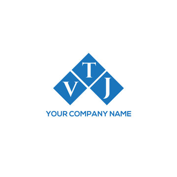 TVJ letter logo design on white background. TVJ creative initials letter logo concept. TVJ letter design.

