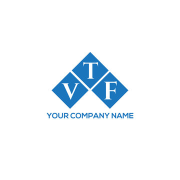 TVF letter logo design on white background. TVF creative initials letter logo concept. TVF letter design.
