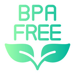 bpa free gradient icon