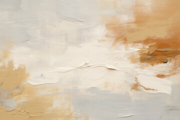  Aesthetic art texture in neutral colors. Hand painted acrylic background with paint brush strokes