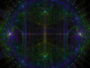 Obraz premium Imaginatory fractal abstract background Image