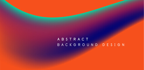 Fluid geometric vector background featuring dynamic liquid shapes, creating captivating abstract visual experience for wallpaper, banner, background, landing page, wall art, invitation, print, poster