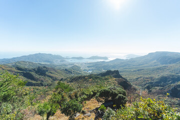 Fototapeta na wymiar 山頂からの景色