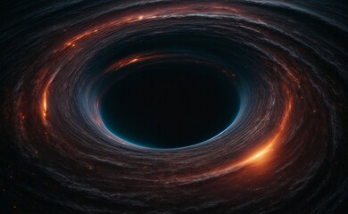 Black Hole in the center of a galaxy 