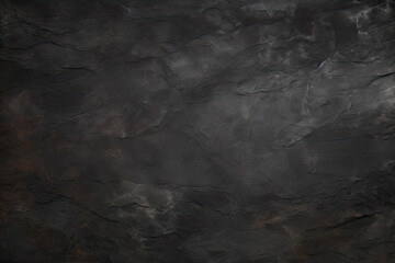 Naklejka premium Black background with marbled vintage grunge texture, old dark and light black and charcoal gray stone or rock wall, solid black paper for black friday