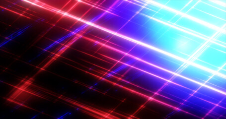 Abstract futuristic background flying energy hi-tech magic glowing bright lines