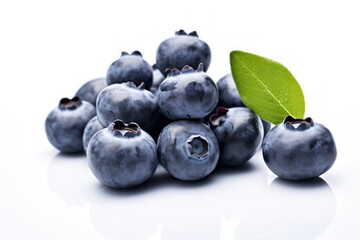 Fresh ripe tasty Organic blueberries