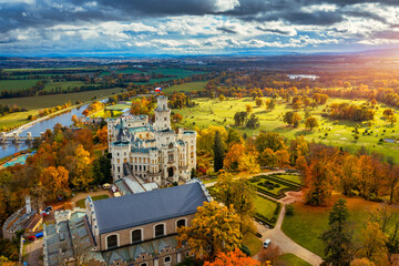 Castle Hluboka nad Vltavou is one of the most beautiful castles in Czech Republic. Castle Hluboka...