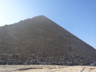 クフ王のピラミッド　ギザ・カイロ・エジプト　الهرم الأكبر...