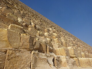 クフ王のピラミッド　ギザ・カイロ・エジプト　الهرم الأكبر بالجيزة　The Pyramid of Khufu, Giza, Egypt 