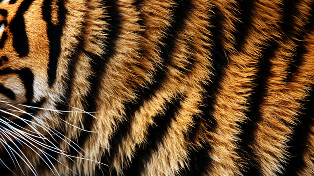 tiger skin texture HD 8K wallpaper Stock Photographic Image 