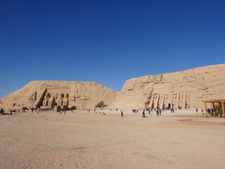 アブシンベル神殿　アスワン・エジプト　Abu Simbel Temples, Aswan, Egypt