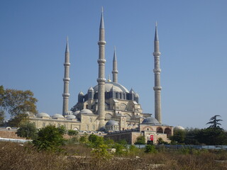 Fototapeta na wymiar セリミエ モスク　エディルネ・トルコ　Selimiye Camii, Edirne, Turkey
