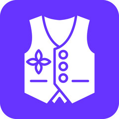 Vector Design Vest Icon Style