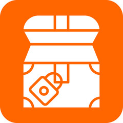 Vector Design Treasure Chest Icon Style